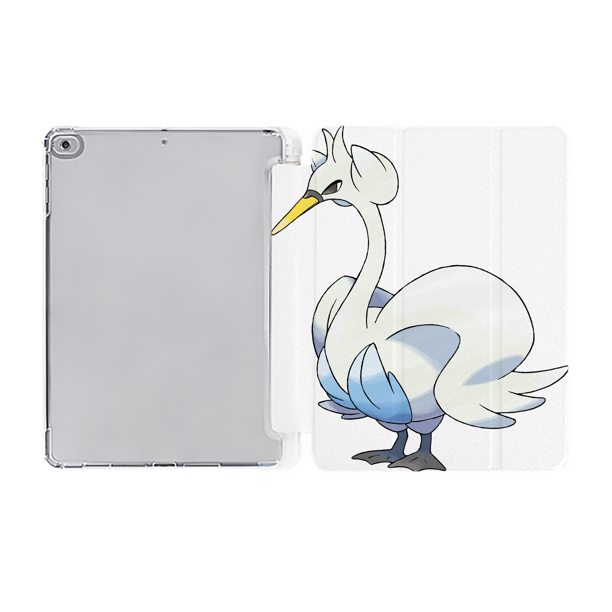 （画像用） ポケットモンスター Pokémon IPad ケース ペン収納付き 三つ折りスタンド PUレザー×シリコン 対応機種9.5/10.5/10.9インチ